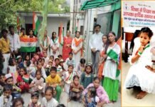 वसुंधरा सेक्टर 4 में धूमधाम से मनाया गया स्वतंत्रता दिवस समारोह