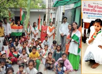 वसुंधरा सेक्टर 4 में धूमधाम से मनाया गया स्वतंत्रता दिवस समारोह