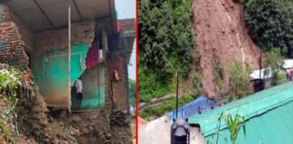 उत्तराखंड में भारी बारिश और लैंडस्लाइड का कहर: गौरीकुंड में मलबे में दबकर दो बच्चों की मौत, पौड़ी कांडी गांव में बादल फटने से चार गौशालाएं ध्वस्त, 8 मकान खतरे की ज़द में Two children died after being buried under debris in Gaurikund
