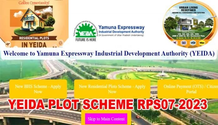 YEIDA PLOT SCHEME 2023 RPS 07-2023