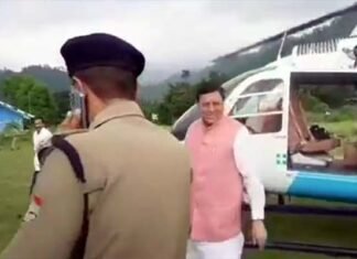 मुख्यमंत्री धामी के कोटद्वार दौरे के दौरान लापरवाही बरतने के मामले में पुलिस अधिकारी पर कार्रवाई