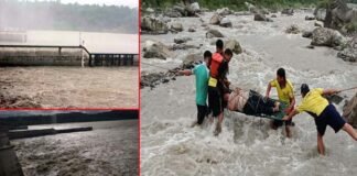 उत्तराखंड में बारिश का कहर जारी, सहस्त्रधारा में पिकनिक मनाने आई युवती नदी में बही, हरिद्वार में खतरे के निशान पर बह रही गंगा, कई जिलों में बारिश को लेकर अलर्ट जारी girl-drown-in-river-at-sahastradhara