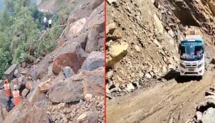 landslide-in-Tota-Valley landslide in Tota GHATI