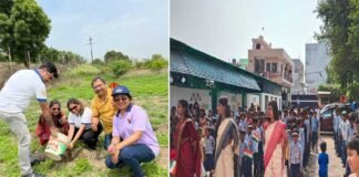 रोटरी क्लब वैशाली ने ग्रेस अकादमी कनावनी गाजियाबाद में बच्चों के साथ धूमधाम से मनाया स्वतंत्रता दिवस