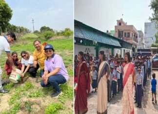 रोटरी क्लब वैशाली ने ग्रेस अकादमी कनावनी गाजियाबाद में बच्चों के साथ धूमधाम से मनाया स्वतंत्रता दिवस