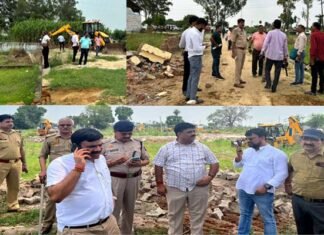 अवैध निर्माण पर फिर चला यमुना प्राधिकरण का बुलडोजर, 90000 वर्गमीटर जमीन कराई मुक्त, जानिए कितनी है जमींन की कीमत yamuna area illegal construction