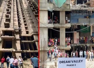 ग्रेटर नोएडा लिफ्ट हादसे में अब तक आठ मजूदरों की मौत, कंस्ट्रक्शन कंपनी का जनरल मैनेजर गिरफ्तार Amrapali Dream Valley Project