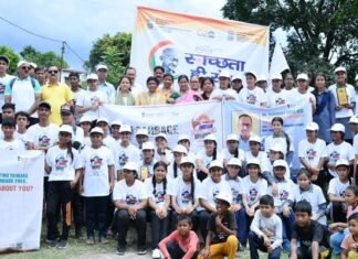 स्वच्छता ही सेवा पखवाड़ा के तहत नगर पंचायत कीर्तिनगर में चलाया स्वच्छता अभियान Cleanliness campaign in Kirtinagar
