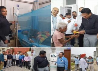 डेंगू को लेकर स्वास्थ्य सचिव डॉ आर राजेश कुमार का हरिद्वार जिले में औचक निरीक्षण, जिला और मेला अस्पताल में खामियों पर अधिकारियों को लगाई फटकार