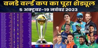 ICC World Cup 2023: आज से शुरू हुए वॉर्म अप मैच, विश्व कप के लिए टीम इंडिया ने किया एक बदलाव, देखें सभी 10 टीमों की लिस्ट तथा पूरा शेड्यूल ICC Men Cricket World Cup 2023