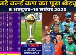 ICC World Cup 2023: आज से शुरू हुए वॉर्म अप मैच, विश्व कप के लिए टीम इंडिया ने किया एक बदलाव, देखें सभी 10 टीमों की लिस्ट तथा पूरा शेड्यूल ICC Men Cricket World Cup 2023
