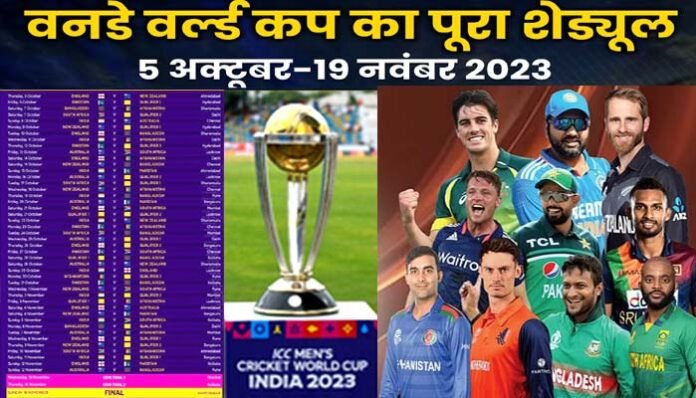 ICC Men Cricket World Cup 2023