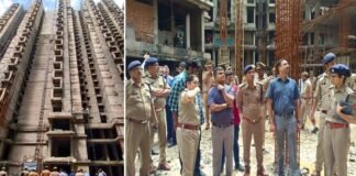 ग्रेटर नोएडा में बड़ा हादसा: निर्माणाधीन बिल्डिंग की लिफ्ट गिरने से 4 मजदूरों की मौत, 5 घायल Under Construction Building Project of Amrapali Dream Valley Project