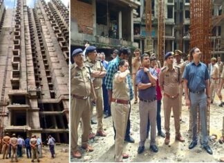 ग्रेटर नोएडा में बड़ा हादसा: निर्माणाधीन बिल्डिंग की लिफ्ट गिरने से 4 मजदूरों की मौत, 5 घायल Under Construction Building Project of Amrapali Dream Valley Project