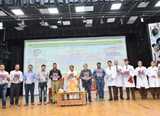 श्रीनगर के गहड़ में बनाया जायेगा नर्सिंग कालेज, स्वास्थ्य मंत्री ने मेडिकल कॉलेज में किया क्रिटिकल यूनिट का भूमि पूजन, न्यूज लेटर बुरांश का विमोचन Nursing college in Srinagar's Gahad