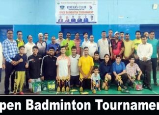 श्रीनगर गढ़वाल: ओपन बैडमिंटन टूर्नामेंट में प्रेरित ममगाईं, प्रियांशी नेगी ने मारी बाजी Open Badminton Tournament