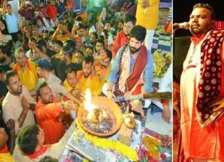 कन्हैया मित्तल के भजनों पर झूमे ग्रेटर नोएडा वासी, हजारों दर्शकों ने लिया श्याम संकीर्तन का आनंद Residents of Greater Noida danced to the hymns of Kanhaiya Mittal in Shyam Sankirtan