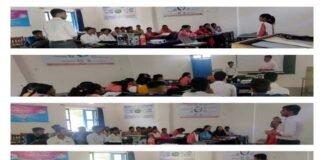 राजकीय महाविद्यालय देवप्रयाग में आयोजित कौशल विकास प्रशिक्षण कार्यक्रम में छात्र छात्राओं दि गयी अहम जानकारी