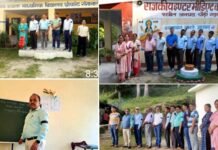 उत्तराखंड राजकीय शिक्षक संघ ने शुरु किया चरणबद्ध आंदोलन, हाथों में काली पट्टी बांधकर पढ़ाने पहुंचे शिक्षक, जानिए वजह? Teachers came to teach in Uttarakhand with black bands tied on their hands