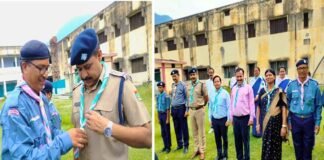 ब्लाक स्तरीय स्काउट -गाइड की तृतीय सोपान जांच परीक्षा एवं रैली का आयोजन