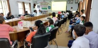 डायट पौड़ी में आयोजित जिला स्तरीय टेक्नो मेला-2023 में सुदर्शन, एश्वर्या और आदित्य ने मारी बाजी, राज्य स्तर के लिए चयनित district level techno fair in Diet Pauri.
