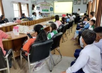 डायट पौड़ी में आयोजित जिला स्तरीय टेक्नो मेला-2023 में सुदर्शन, एश्वर्या और आदित्य ने मारी बाजी, राज्य स्तर के लिए चयनित district level techno fair in Diet Pauri.