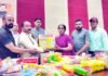विधायक राजकुमार पोरी ने कल्जीखाल ब्लॉक सभागार में 76 आंगनबाड़ी केंद्रों को बांटी खेल एवं पठन-पाठन सामग्री