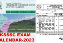 UKSSSC Recruitment: उत्तराखंड अधीनस्थ सेवा चयन आयोग ने समूह-ग के 1402 पदों पर भर्तियों का कैलेंडर किया जारी, देखें कब होंगी परीक्षाएं uksssc Exam calendar 2023
