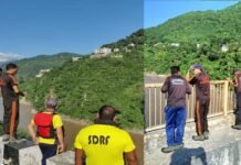 दिल्ली से चोपता घूमने गए पौड़ी गढ़वाल के दो दोस्तों में से एक नदी में डूबा, खोजबीन जारी youth drowned in the river in Rudraprayag