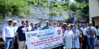 प्रधानमंत्री के स्वच्छता के आह्वान पर NSS के स्वयंसेवकों द्वारा द्वारा चलाया स्वच्छता अभियान Cleanliness campaign conducted by NSS volunteers