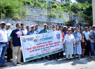 प्रधानमंत्री के स्वच्छता के आह्वान पर NSS के स्वयंसेवकों द्वारा द्वारा चलाया स्वच्छता अभियान Cleanliness campaign conducted by NSS volunteers