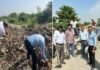 स्वच्छता सेवा पखवाड़ा के तहत यमुना प्राधिकरण के अधिकारियों द्वारा चलाया गया स्वच्छता अभियान Cleanliness campaign run by Yamuna Authority