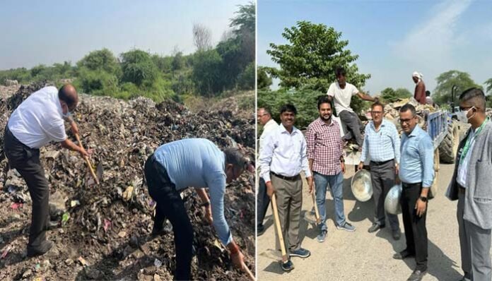 Cleanliness-campaign-run-by Cleanliness campaign run by Yamuna Authority