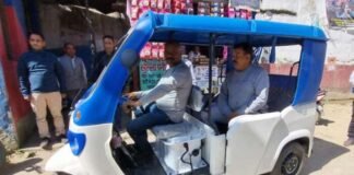 पौड़ी शहर को मिल सकती है ई-ऑटो की सौगात, बस स्टेशन से कंडोलिया तक हुआ E-auto का ट्रायल E-auto trial in Pauri city