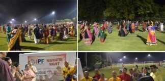 इंडियन पीपल्स फोरम के पहले ही नवरात्रि आयोजन में मस्ती और धमाल