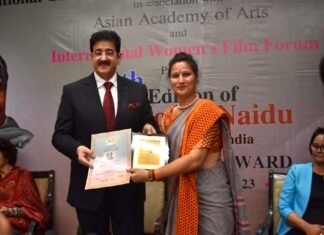 रजनी जोशी को मिला डॉ. सरोजिनी नायडू अंतर्राष्ट्रीय पुरस्कार Sarojini Naidu International Award