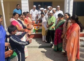 राष्ट्रपिता महात्मा गांधी एवं पूर्व प्रधानमंत्री स्व. लाल बहादुर शास्त्री की जयंती धूमधाम से मनाई Celebrated the birth anniversary of Mahatma Gandhi and Lal Bahadur Shastri