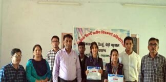 विकासखण्ड स्तरीय चित्रकला प्रतियोगिता में कृतिका, प्रिंसी एवं आदित्य बने विजेता painting competition