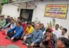राजकीय शिक्षक संघ के प्रातीय नेतृत्व के आह्वान पर पौड़ी में शिक्षकों का एक दिवसीय धरना One day strike of teachers in Pauri