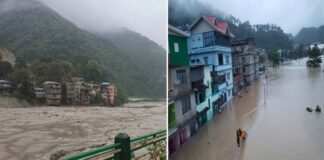 सिक्किम में अचानक आई बाढ़ से मची तबाही, सेना के 23 जवान लापता, सर्च ऑपरेशन शुरू, राज्य में हाई अलर्ट 23 army personnel missing due to sudden flood in Sikkim
