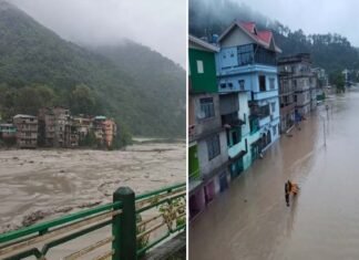 सिक्किम में अचानक आई बाढ़ से मची तबाही, सेना के 23 जवान लापता, सर्च ऑपरेशन शुरू, राज्य में हाई अलर्ट 23 army personnel missing due to sudden flood in Sikkim