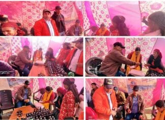 भारत संकल्प यात्रा के अन्तिम दिन दिखा आयुर्वेद विभाग का जलवा, आयुर्वेद चिकित्सा शिविर में उमड़ी मरीजों की भीड़। Bharat Sankalp Yatra