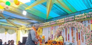 विकासखंड कल्जीखाल के ग्राम चोपड़ा में आयोजित श्रीमद् भागवत ज्ञान यज्ञ कथा में पांचवें दिन भी रही भारी भीड़ Shrimad Bhagwat Katha organized in Chopra.