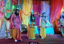 मनियारस्यूं के धारी एवं साकनी गाँव में आज से रामलीला शुरू dhari gaon ki ramlila