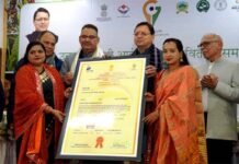 उत्तराखंड के मंडुवा, झंगोरा, पिछोड़ा समेत 18 उत्पादों को मिला GI टैग, सीएम धामी ने बांटे प्रमाण पत्र GI tag uttarakhand product