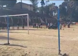 पौड़ी के कंडोलिया मैदान में आयोजित जिला स्तरीय खेल महाकुंभ में वॉलीबॉल के फाइनल में रिखणीखाल और दुगड्डा बने विजेता Volleyball in Kandoliya Ground