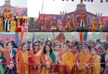 13वें महाकौथिग का नोएडा स्टेडियम में रंगारंग आगाज, उद्घाटन समारोह में उमड़ा जन सैलाब