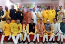 ग्रेटर नोएडा वेस्ट की पाल्म ओलंपिया सोसाइटी में उत्तराखंड राज्य स्थापना दिवस पर शानदार सांस्कृतिक संध्या का आयोजन