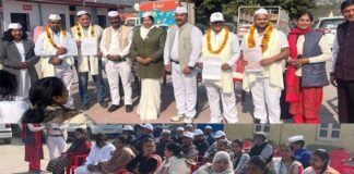 सतेन्द्र पुरी बने यंग ब्रिगेड कांग्रेस सेवादल श्रीनगर के अध्यक्ष