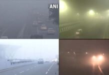दिल्ली एनसीआर में छाई घने कोहरे की चादर, ट्रेनों की रफ्तार थमी, कई उड़ानें रद्द, रेंग-रेंग कर चल रहे हैं वाहन Dense fog blankets Delhi NCR